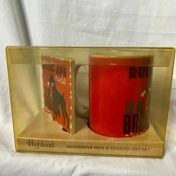 Dog mug/coaster gift set - Picture 2 of 8